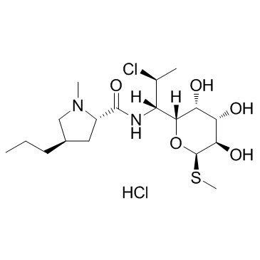 CAS:21462-39-5	Clindamycin (hydrochloride)	盐酸克林霉素   新药中间体中试 