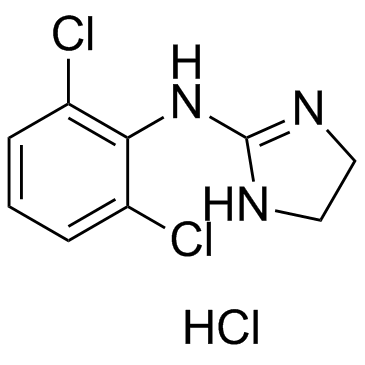 CAS:4205-91-8	Clonidine (hydrochloride)	盐酸可乐定  新药中间体放大 