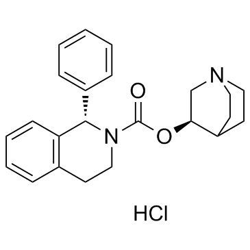 CAS:180468-39-7	Solifenacin (hydrochloride)	索利那新盐酸盐    化合物合成
