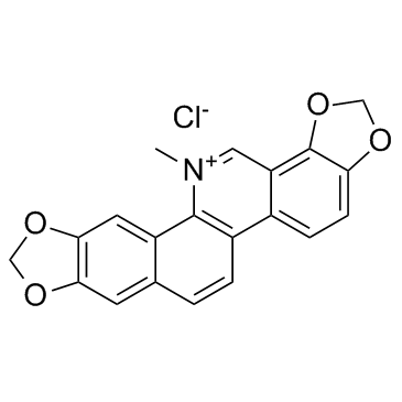 CAS:5578-73-4  	Sanguinarine (chloride)	   血根碱       批量合成