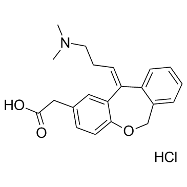 CAS:140462-76-6	Olopatadine (hydrochloride)	盐酸奥洛他定   原料药供应 