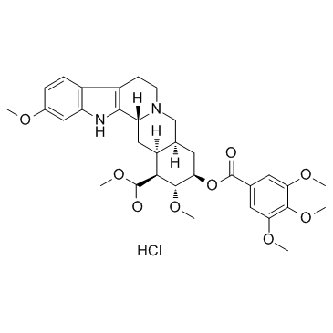 CAS:16994-56-2	Reserpine (hydrochloride)	   利血平盐酸盐     工业级供应