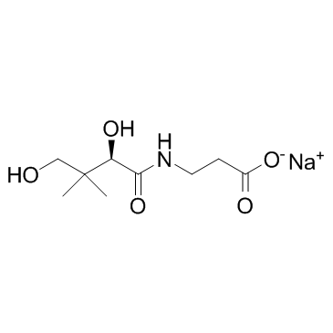 CAS:867-81-2	D-Pantothenic acid (sodium)	泛酸钠    批量合成 