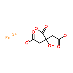 CAS:3522-50-7	  Ferric citrate	柠檬酸铁     小试供应