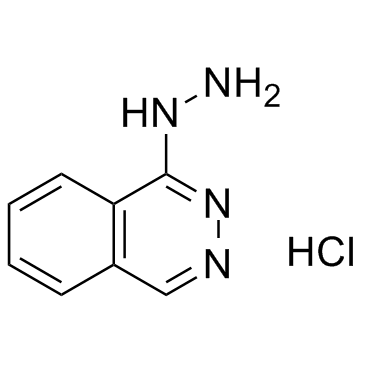 CAS:304-20-1	Hydralazine (hydrochloride)	盐酸肼屈嗪   规模供应