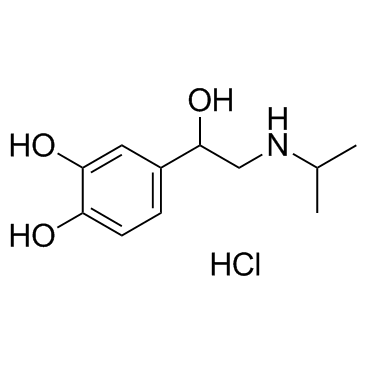 CAS:51-30-9	Isoprenaline (hydrochloride)	盐酸异丙肾上腺素  公斤级  
