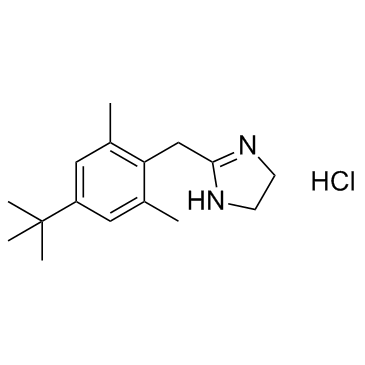 CAS:1218-35-5	Xylometazoline (hydrochloride)	  盐酸赛洛唑啉     新药中间体工艺  