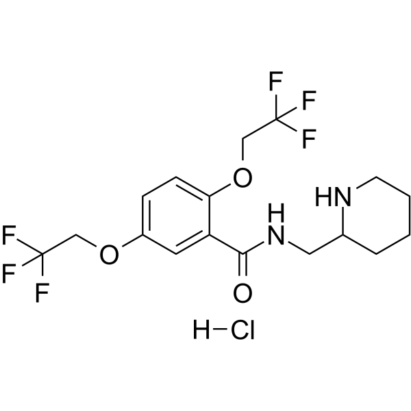CAS:57415-44-8	Flecainide (hydrochloride)	     原料药研发