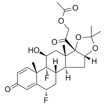 CAS:356-12-7	Fluocinonide	醋酸氟轻松   中试供应 