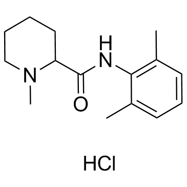 CAS:1722-62-9	Mepivacaine (hydrochloride)	盐酸甲哌卡因  化合物优化 