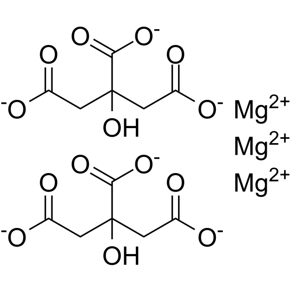 CAS:3344-18-1	Magnesium citrate	柠檬酸镁    原研药中间体供应