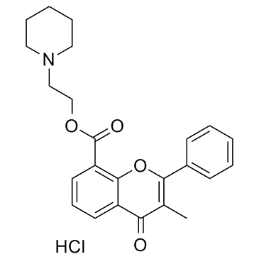 CAS:3717-88-2	Flavoxate (hydrochloride)	盐酸黄酮哌酯  批量生产