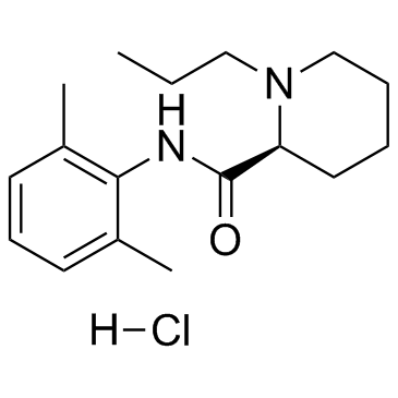 CAS:98717-15-8	Ropivacaine (hydrochloride)	盐酸罗哌卡因  新药中间体中试 