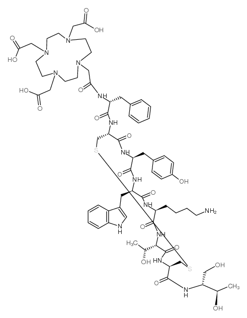 CAS:204318-14-9	Edotreotide	依多曲肽    线路优化