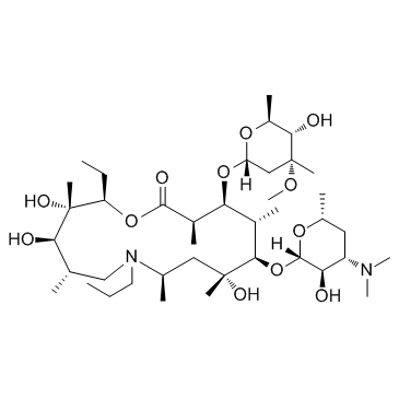 CAS:145435-72-9	Gamithromycin	    加米霉素     小试供应