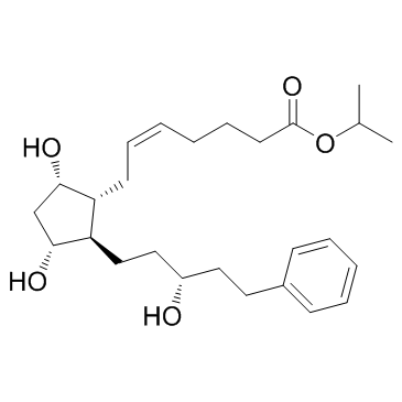 CAS:130209-82-4	Latanoprost	拉坦前列素   药物分子开发