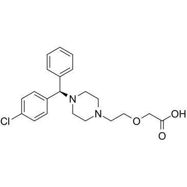 CAS:130018-77-8	Levocetirizine	左西替利嗪   规模供应 