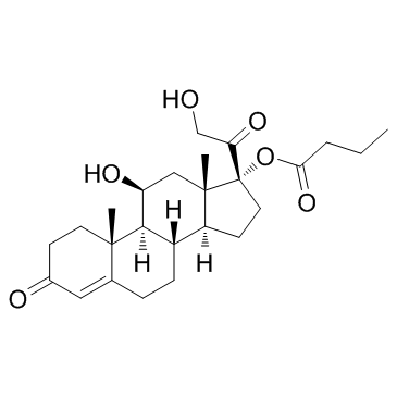 CAS:13609-67-1	Hydrocortisone 17-butyrate	丁酸氢化可的松  规模供应