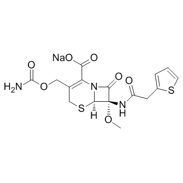CAS:33564-30-6	Cefoxitin (sodium)	头孢西丁钠  原料药供应 