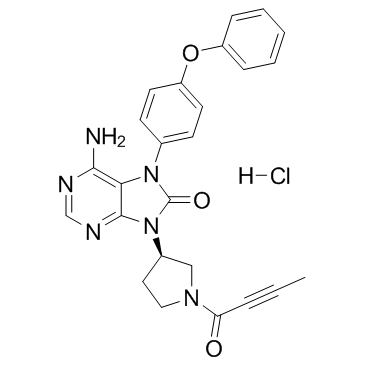 CAS:1439901-97-9	Tirabrutinib (hydrochloride)	盐酸替拉替尼   化合物合成