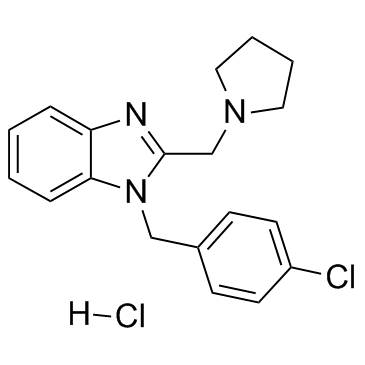 CAS:1163-36-6	  Clemizole (hydrochloride)	 盐酸氯咪唑     路线研究