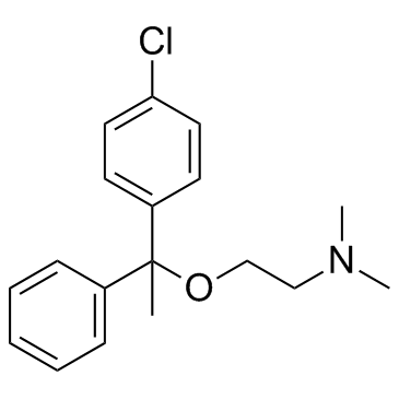 CAS:77-38-3	Chlorphenoxamine	氯苯沙明     工艺放大