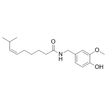 CAS:25775-90-0	(Z)-Capsaicin	(Z)-N-(4-羟基-3-甲氧基苄基)-8-甲基-6-壬烯酰胺   公斤级 