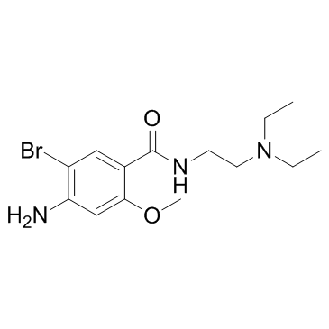 CAS:4093-35-0  	Bromopride	  溴灭吐灵    化合物优化