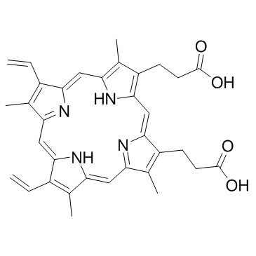 CAS:553-12-8	Protoporphyrin IX	原卟啉   批量合成