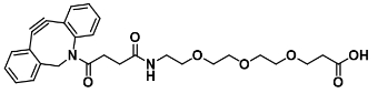 CAS  : 2754384-59-1   DBCO-PEG3-acid    二苯并环辛炔-三聚乙二醇-酸