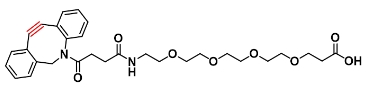 CAS : 1537170-85-6    DBCO-PEG4-acid   二苯并环辛炔-四聚乙二醇-羧酸