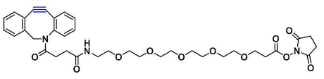 CAS : 2144395-59-3   DBCO-PEG5-NHS ester   二苯并環(huán)辛炔-五聚乙二醇-琥珀酰亞胺酯