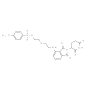 CAS：2599846-07-6    泊马度胺-氨基-二聚乙二醇-对甲苯磺酰酯     Pomalidomide-PEG2-Tos	