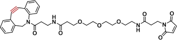 CAS  : 2304684-04-4   DBCO-PEG3-Maleimide   二苯并环辛炔-三聚乙二醇-马来酰亚胺
