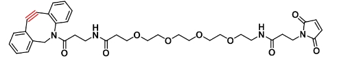 CAS : 1480516-75-3    DBCO-PEG4-Maleimide  二苯并环辛炔-四聚乙二醇-马来酰亚胺
