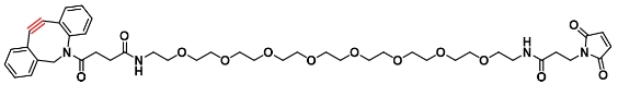 DBCO-PEG8-Maleimide  二苯并环辛炔-八聚乙二醇-马来酰亚胺