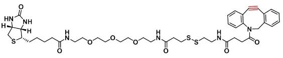 CAS  : 1430408-09-5   Biotin-PEG3-SS-DBCO   生物素-三聚乙二醇-二硫键-二苯并环辛炔