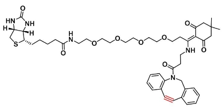 CAS : 1807512-43-1   Dde Biotin-PEG4-DBCO   Dde-生物素-四聚乙二醇-二苯并环辛炔