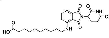 CAS:2243000-24-8      Pomalidomide-C9-COOH      泊马度胺-C9-酸