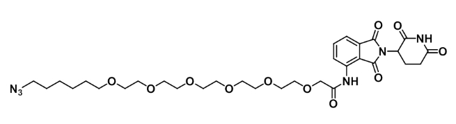 Pomalidomide-2-2-2-2-2-2-6-N3     泊马度胺-2-2-2-2-2-2-6-叠氮    