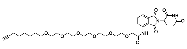 Pomalidomide-2-2-2-2-2-2-6-alkyne     泊马度胺-2-2-2-2-2-2-6-炔   