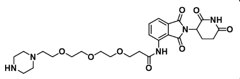 Pomalidomide-PEG3-piperazine     泊马度胺-三聚乙二醇-哌嗪      