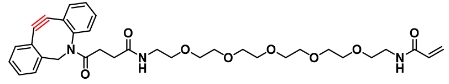 DBCO-PEG5-Acrylate    二苯并环辛炔-五聚乙二醇-丙烯酸酯