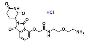 CAS : 2204226-02-6   Thalidomide-O-amido-PEG1-NH2 hydrochloride    沙利度胺-O-酰胺-一聚乙二醇-氨基盐酸盐  