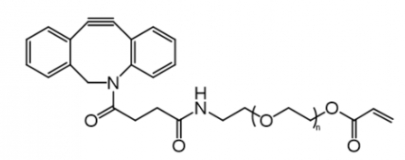 DBCO-PEG-Acrylate; DBCO-PEG-AC   丙烯酸酯-聚乙二醇-二苯基環(huán)辛炔