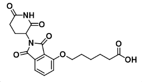CAS： 2169266-69-5         Thalidomide-O-C6-acid       沙利度胺-4-氧-庚酸