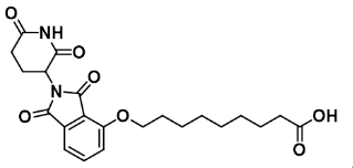CAS： 2225148-51-4       Thalidomide-O-C8-acid        沙利度胺-4-氧-壬酸