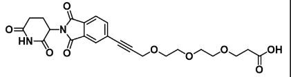 Thalidomide-Propargyne-PEG3-COOH     萨力多胺-PROPARGYNE-三聚乙二醇-酸