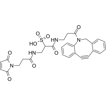 CAS： 2028281-86-7   Sulfo DBCO-Maleimide   MAL-SULFO-DBCO