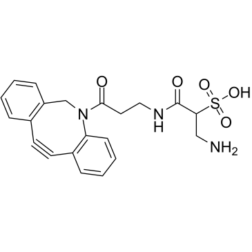 CAS： 2028284-70-8   Sulfo DBCO-amine    磺酸基-二苯基环辛炔-氨基